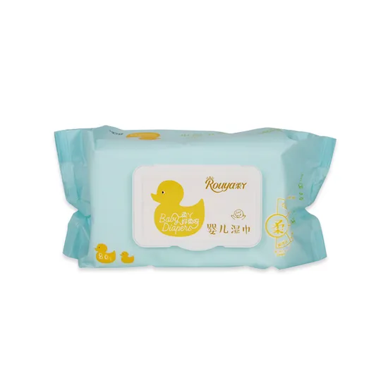 Disposable Portable and Factory Wholesale Wet Wipes Without Irritation