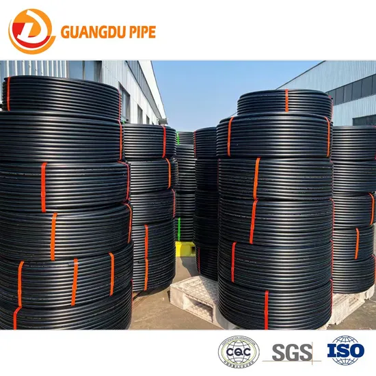 HDPE Dredging Pipe with Steel Flanges and HDPE Flange