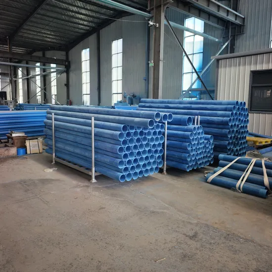 Custom PVC Slotted Pipe Used to Screen Sediment