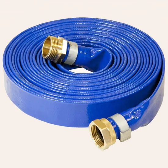 Top Quality PVC Lay Flat Hose Light Weight 2′′ 3′′ 4′′ 6′′ 8′′ 10′′ 14′′ 16′′ Sizes Water Transfer Drip Pool Pump Farm Iggigation Plastic Pipes