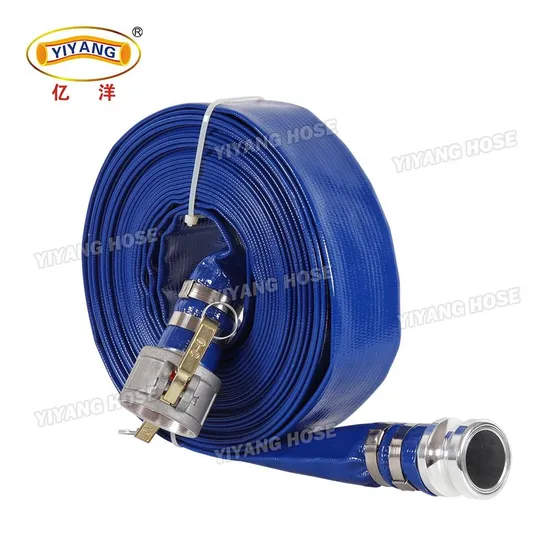 Standard Duty PVC Agricultural Irrigation Lay Flat Hose Discharge Hose Water Hose Plumbing Hose PVC Hose PVC High Pressure Hose Suction Hose Water Pipe