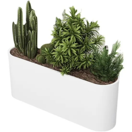 Custom-Shaped Metal Flower Pots - Personalized Garden Touch