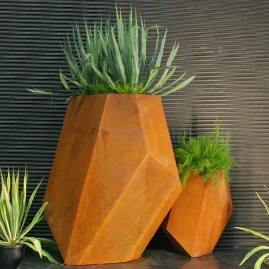 Garden Metal Ball Flower Pots Planters