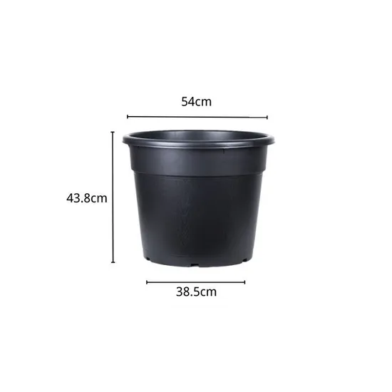 Wholesale Supplier Black Recycled PP Flower Tree Planter Pot