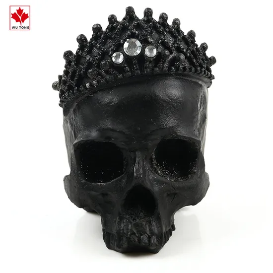 Whole Sale Halloween Decoration Skull Resin Crown