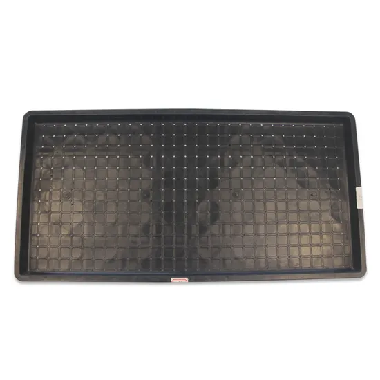 White/Black/ Green Plastic Seedling Trays with Cover