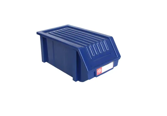 Stackable Storage Bins with Lid for Factory & Garage Tool Parts - Make It Organized