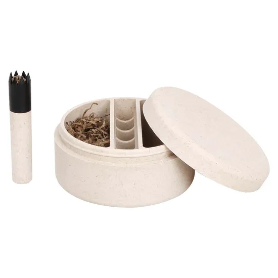 Smoking Accessories Biodegradable Plastic Storage Pipe Herb Container Pill Box