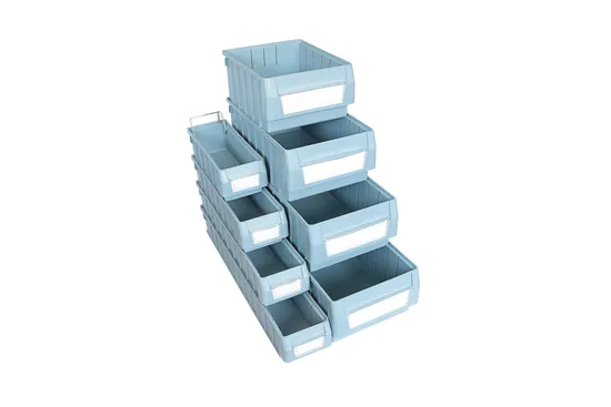 Plastic Storage Shelf Bin for Wire Shelving/Tool Parts
