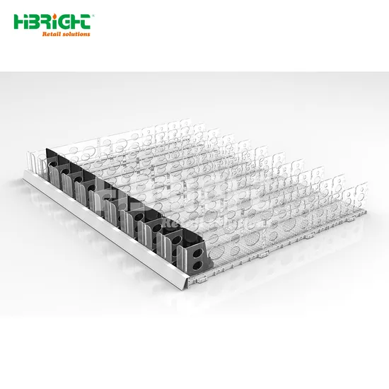 High Versatility Plastic Grocery Store Shelves Freezer Shelves Pusher Supermarket Shelf PVC Slider
