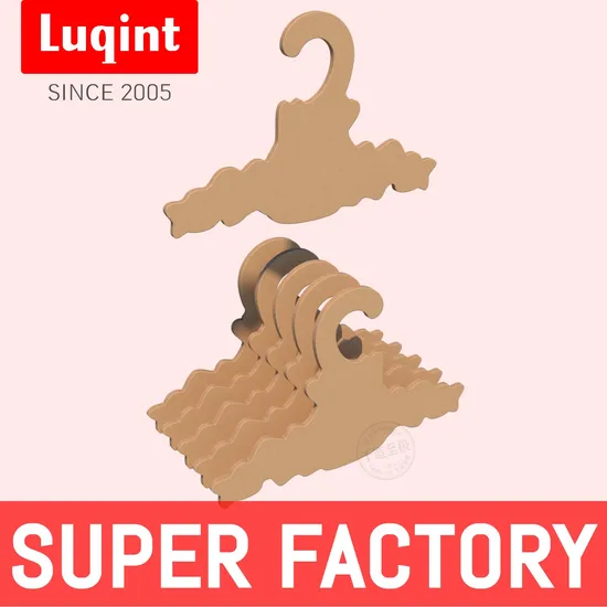 Recycled Wholesale Fashion Cardboard Hanger Personalized Hanger with Logo Printing