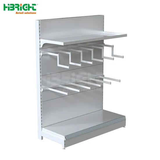 New Sale Supermarket Shelves Display Retail Wooden Display Stand for Convenience Store Shelving