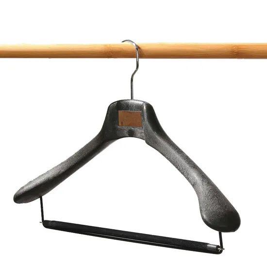 42/38cm Wide Plastic Luxury Customized Logo Coat Suit Hanger for Ladies Men
