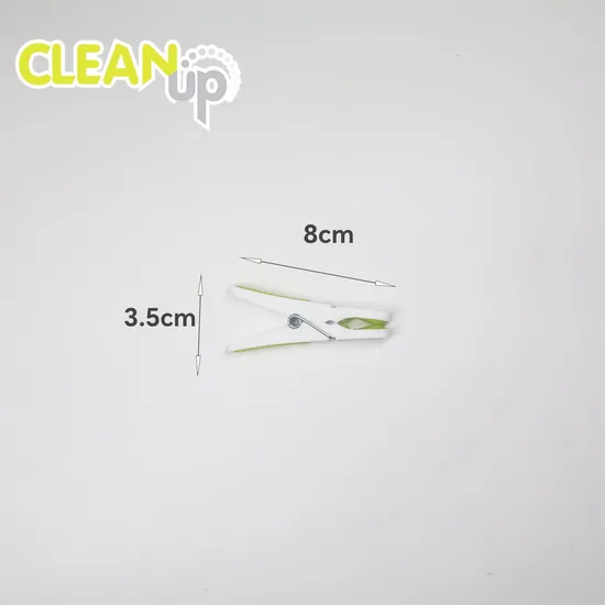 Wholesale 32PCS/Bag Plastic Clothes Clip High Quality Soft Grip Plastic Peg