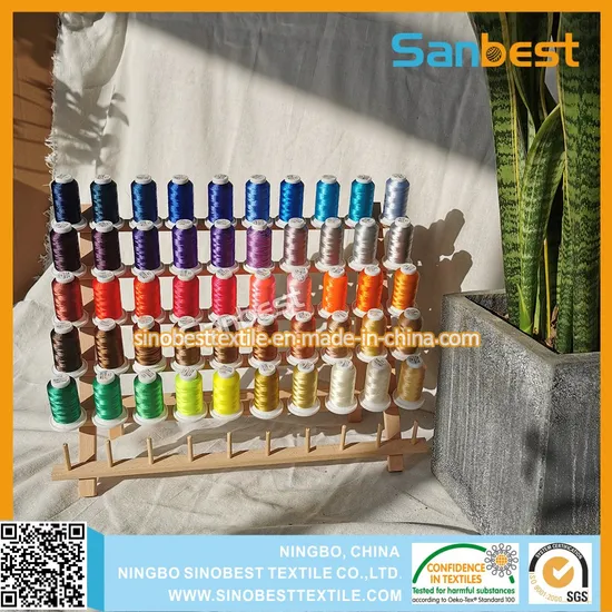 Embroidery & Sewing Thread Foldable Wooden Stand Holds Organizer Wall Mount Storage Holder