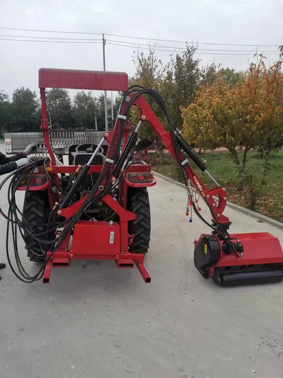 Tractor Pto Cantilever Lawn Mower Flail Mower Cutting Grass Side Offset Moveable Flail Mowers for Tractors