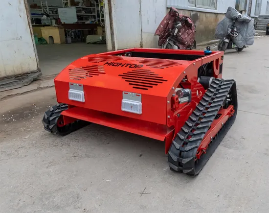 Controlled Agriculture Wheel Small Cordless Mini Smart Self Automatic Gasoline Remote/Riding Robot Cordless Control Lawn Mower Sickle Bar Mowertractor