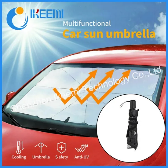 Foldable Car Sunshade Umbrella Type Sun Shade for Car Window Summer Sun Protection