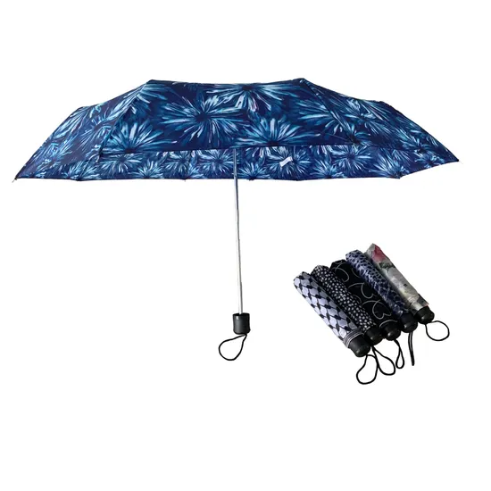 Cheapest Promotion Advertising 3 Folding Umbrella Customized China Rain Umbrella Mini Umbrellas Wholesale
