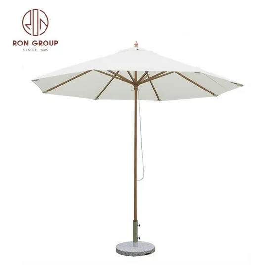 Big Size Circular Aluminum Alloy Outdoor Center Pillar Sun Umbrella