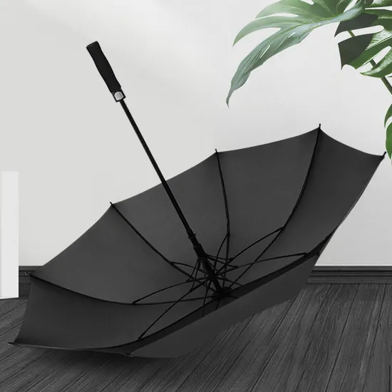 Promotional 8rib Big Custom Automatic Straight Windproof Waterproof Rain OEM Gift Advertising Outdoor Golf Umbrella with Logo Printing