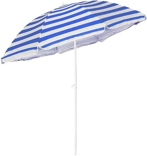 Courtyard Garden Outdoor Striped Umbrellas