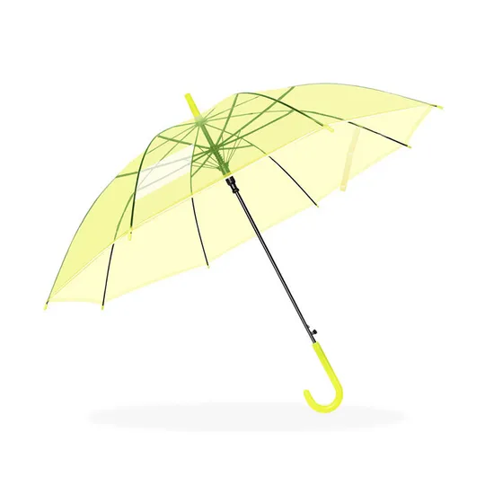 Foska Hot Sale Good Quality Semi Automatic Clear Umbrella