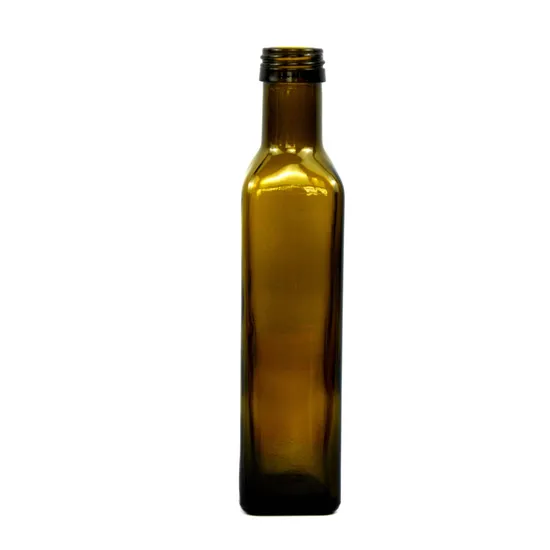 250ml Olive Oil Glass Bottle / Square Olive Glass Bottle