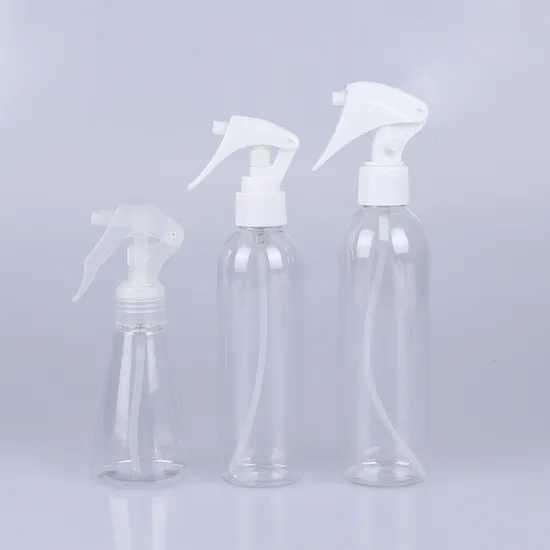 Hot Sale 30ml~150ml Plastic Pet Bottle with Trigger Sprayer