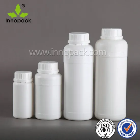 Chemicals 200ml, 250ml, 500ml, 1L Plastic HDPE Bottles Narrow Mouth with Thermoinduction Seal