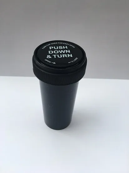 TPS Plastic Reversible Cap Vials, 20 DRAM