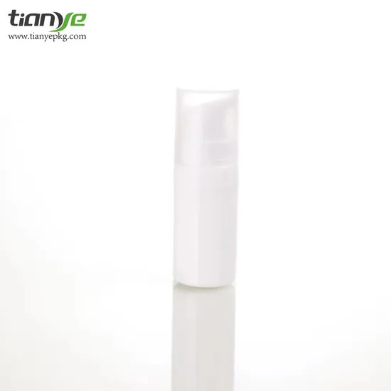 5ml PP Cylinder Plastic Skincare Packaging White Bottle