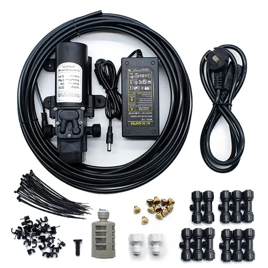 0.3mm Mist Nozzle Outdoor Cooling System Pumps for Patio