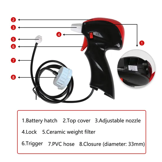 Lightweight Battery Powered Sprayer with 1 Liter Capacity for Easy Spraying