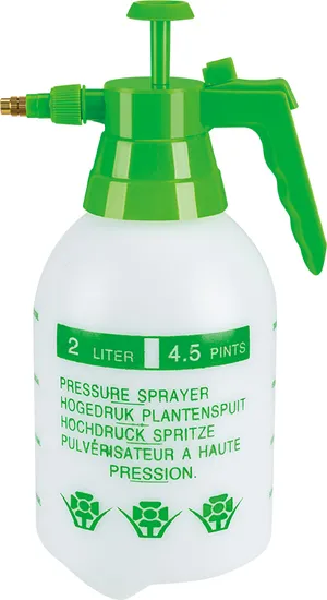 2 Liter PE Quality Garden and House Use Plastic Water Botttle Hand/Manual Trigger Pressure Sprayers