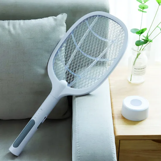 2 in 1 Electric Mosquito Killer Lamp Rechargeable Mosquito Swatter Racket and Zapper Racket for Indoor and Outdoor