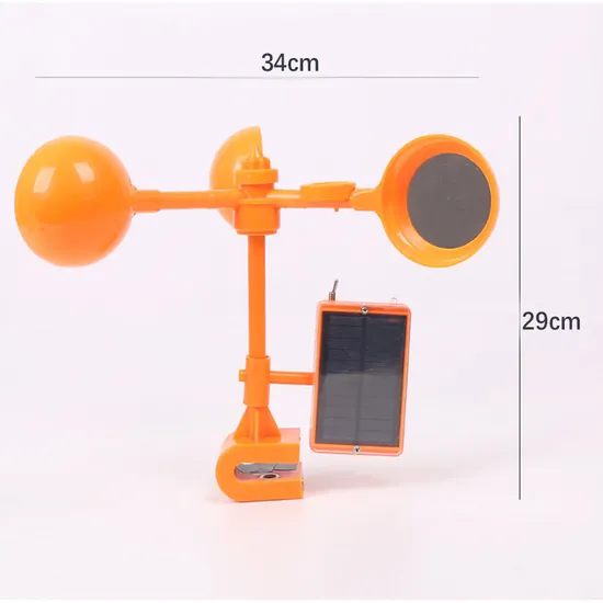 Wind Power Bird Repeller Reflector with Solar Power