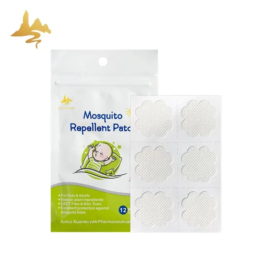 Customized Suppliers Natural Herbal Disposable Tansdermal Anti Mosquito Repellent Patch