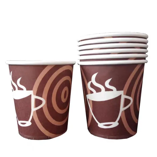 High Quality Customized Disposable Coffee Cup with Lid