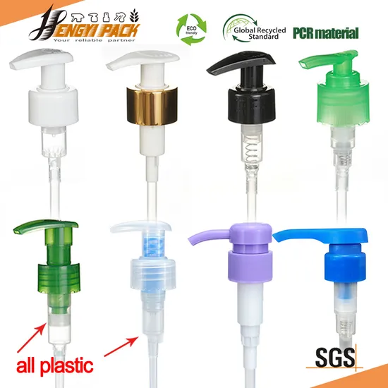 SGS/ISO Leading Manufacturer for Lotion Pump 24/410 28/410 Plastic Liquid/Soap/Shampoo/Sanitizer/Essential Oil/Lotion Dispenser Pump Popular in USA & EU Market