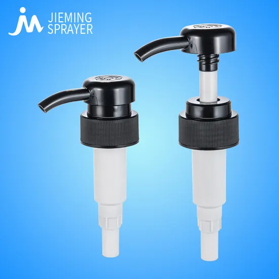 Eco-Friendly PP Plastic Screw Locked Liquid Soap Oil Lotion Pump Dispenser