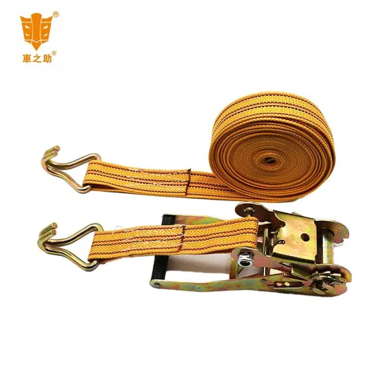 Factory Produce PP 2"*5m Ratchet Straps and Cargo Lashing Belts