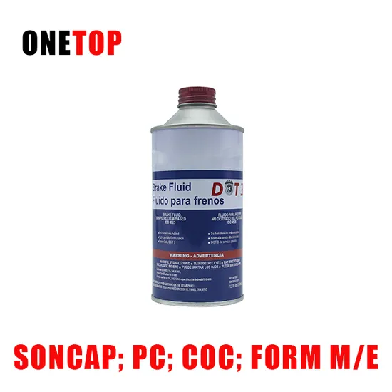 250ml Metal Tin Can Brake&Clutch Fluid DOT3