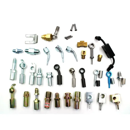 Auto Parts Customized An3 Stainless Steel Brake Hose Tube Pipe Line Assembly Automotive Hydraulic Adapter Connector Barb Fittings