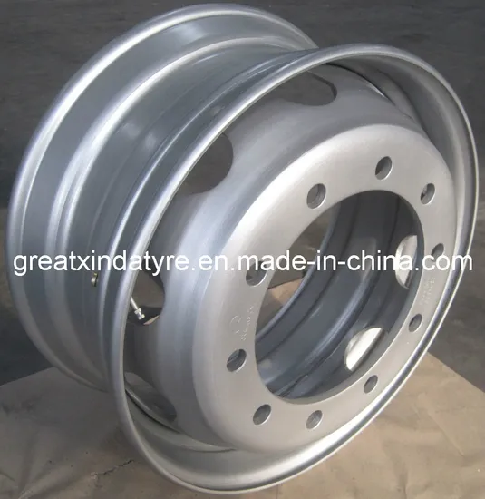 Truck Steel Wheel Rim 8.25X22.5 with Inmetro