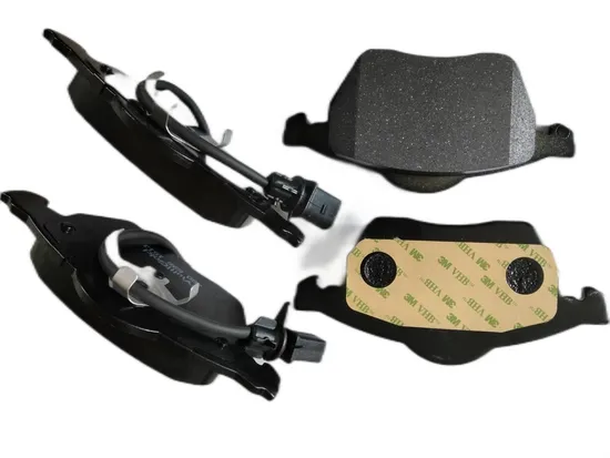 Semi-Metallic Auto Spare Parts Front Brake Pads Noiseless