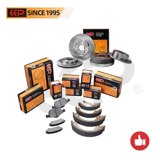 Eep Auto Parts Car Brake Pads Supplier for Toyota Honda Nissan Mitsubishi Mazda Hyundai KIA Brake Shoe Brake Disc