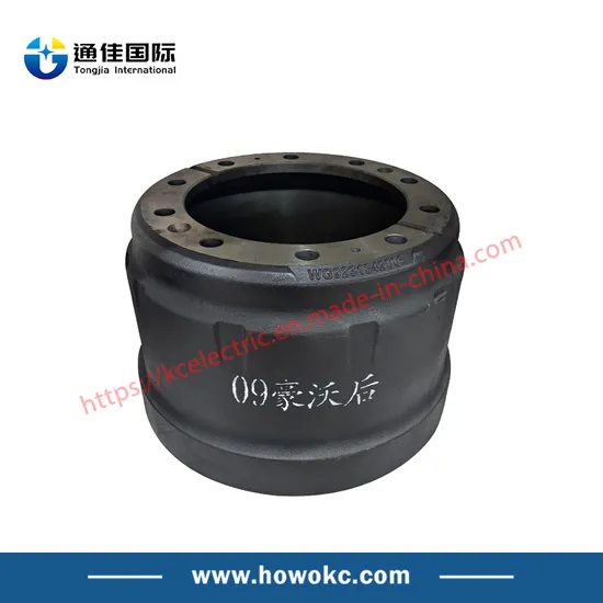 Sinotruk HOWO Parts Heavy Truck Spares Parts Axle Parts Rear Brake Drum Wg9231342006