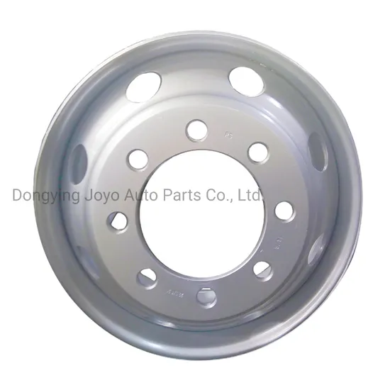 Heavy Truck and Bus Hot Sale Steel Wheel 22.5X8.25 Truck Rim with 8 Holes