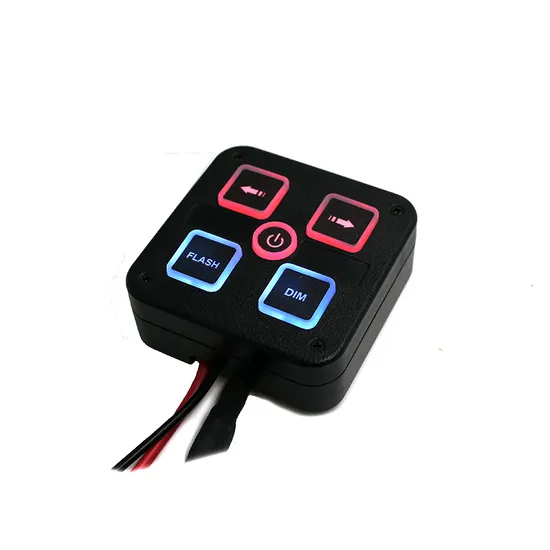 Mini Controller Sc5X Warning Light 4 Buttons Switch Panel Box 12VDC 24VDC China LED Warning Light Manufacturer